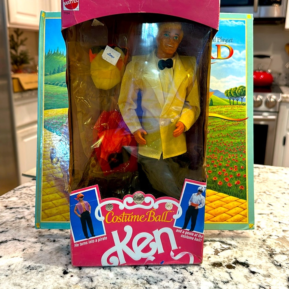 Vintage1990 Costume Ball Ken Doll